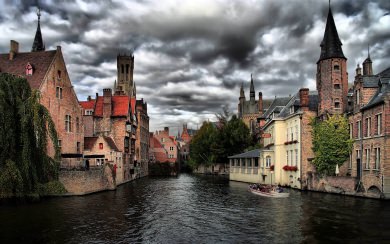 Bruges Free Desktop Backgrounds