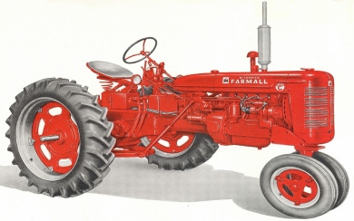 Farmall Tractor 4K Background Pictures In High Quality
