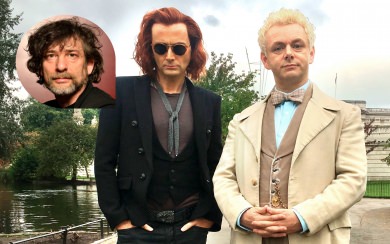 Good Omens Download HD 1080x2280 Wallpapers Best Collection
