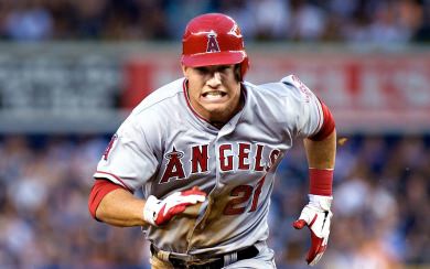 Mike Trout Live Free HD Pics for Mobile Phones PC