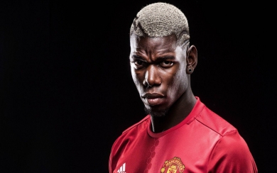 Paul Pogba Manchester United High Resolution Desktop Backgrounds