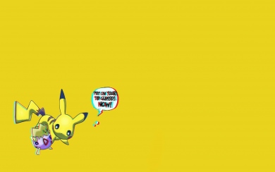Pokemon Yellow Desktop Backgrounds for Windows 10