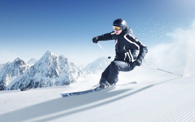 Skiing 3D Desktop Backgrounds PC & Mac