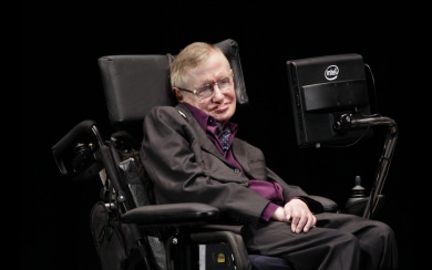 Stephen Hawking Live Free HD Pics for Mobile Phones PC
