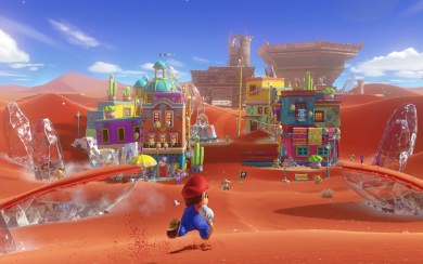 Super Mario Odyssey High Resolution Desktop Backgrounds