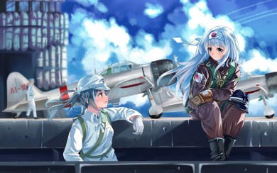 Cartoon Pilot anime background images