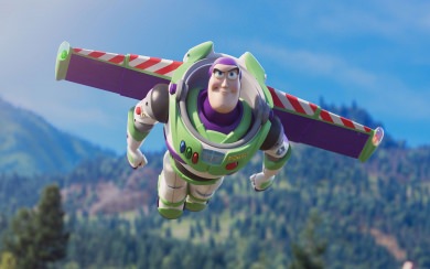 Buzz Lightyear Flying PS5 Windows 11 iPhone 13 8K wallpapers