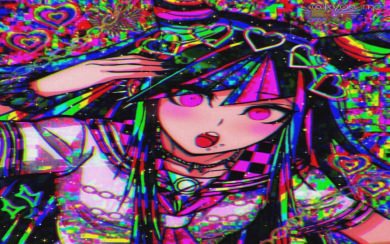 Glitchcore Ibuki 3d 4d hd wallpapers for mobile free download