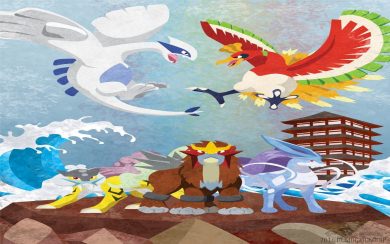 Pokemon Johto Poster in HDQ Background PC