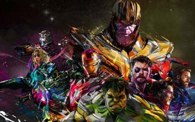The Avengers 4K 8K Art High Definition High Resolution Wallpaper