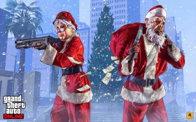 Grand Theft Auto Santa Claus 10K 15K 20K
