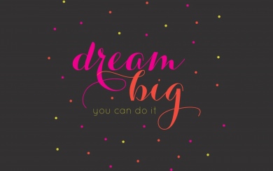 Think Big Motivational Posters HDQ 10k 20k Wallpapers
