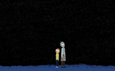 Rick and Morty Minimalist 2022 Live Wallpapers 4K