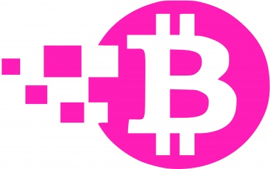 Bitcoin Free 4K Background in Pink
