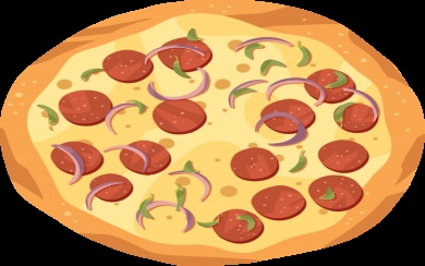Pepperoni Pizza Digital Art Free Photos in 4K