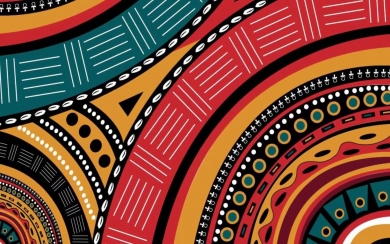 New African Design Patterns Wallpaper