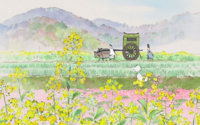 The Tale of the Princess Kaguya 4K Wallpaper
