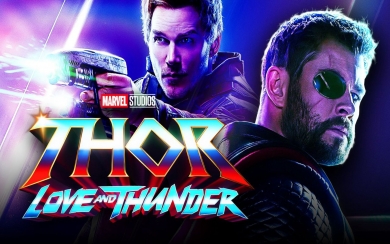 Thor Love Thunder 4K Wallpaper for iPhone Mac