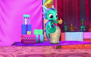 New Shimmer and Shine Dino Apple Watch Wallpapers