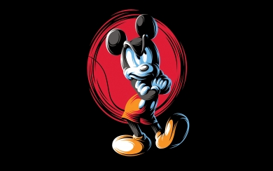 Original Funny Mickey Mouse Digital Art 5K 8K 10K WhatsApp DP iPhone iPad Wallpapers