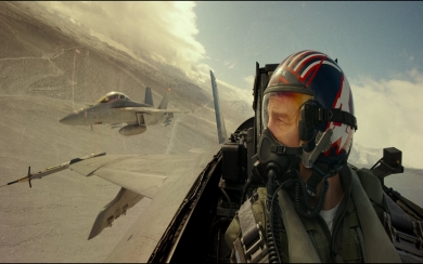 Top Gun Maverick Miles Teller Tom Cruise Flying Wallpapers