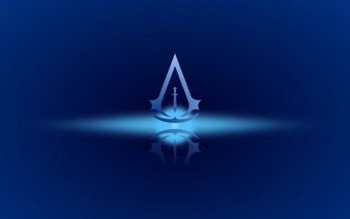 Assassin's Creed Minimal Logo Sleek and Stylish HD Wallpaper