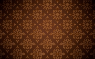 Brown Foral Pattern Full HD wallpapers 1920x1080