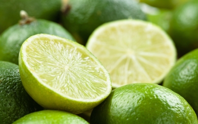 Citrus Burst Lime and Lemon Fruits HD Wallpaper
