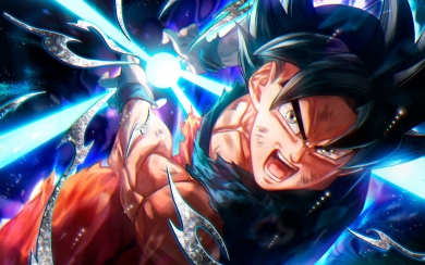 DBS Black Goku Fighter Manga Art HD Wallpaper
