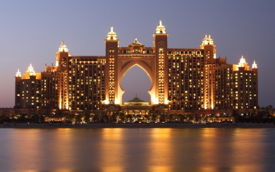 Glamour of Atlantis Hotel Dubai Samsung Wallpaper HD Download