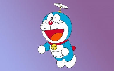 Minimal Doraemon HD Wallpaper for home screen