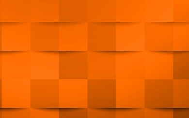 Orange 3D Squares Texture HD Wallpaper for laptop