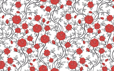 Red Roses Pattern Samsung Wallpaper HD Download