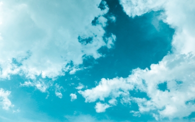 Serene Blue Skies 4k HD Wallpaper for iphone