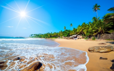 Tropical Island Beaches Android Wallpaper HD 1080p