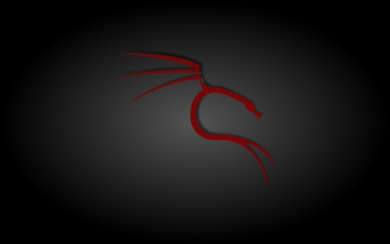 Black and Red Kali Linux HD Wallpaper for laptop
