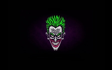 Joker Minimalist Logo HD Wallpaper for home screen