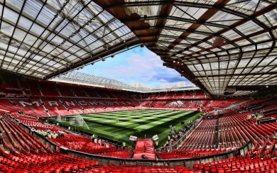 Old Trafford Manchester United Stadium HD Wallpaper