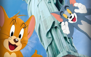 Tom and Jerry 2021 Fun Animated Movie HD Wallpaper
