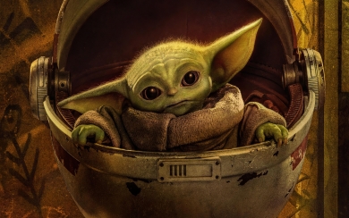 Baby Yoda The Mandalorian Season 2 HD Wallpaper for Star Wars Fans