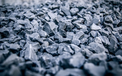 Black Coal Stone Texture Macro HD Wallpaper