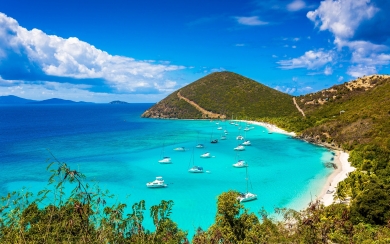 British Virgin Islands Serene Nature's Haven HD Wallpaper