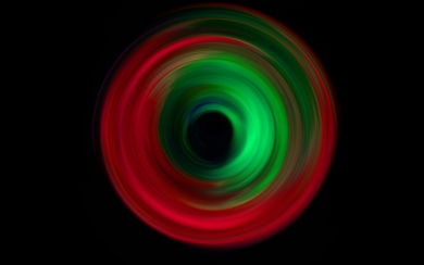 Dark Green and Red Circle Pattern HD Wallpaper Background