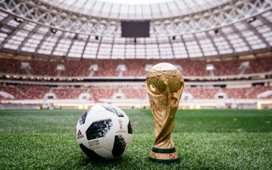 FIFA World Cup 2018: Official Gold Cup Football HD Wallpaper