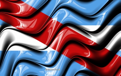 Flag of Entre Rios Vibrant 3D Art in HD Wallpaper