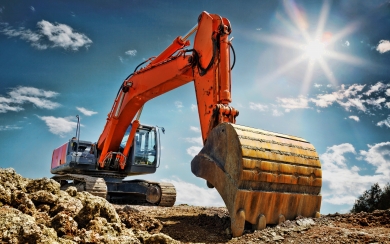 Hitachi ZAXIS 450 Excavator R Quarry & Construction Equipment HD Wallpaper