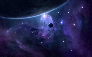 Nebula Space Universe Art HD Wallpaper for macbook