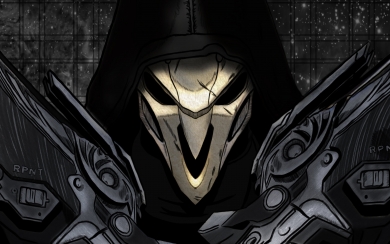Overwatch Reaper Gaming Adventure in HD Wallpaper