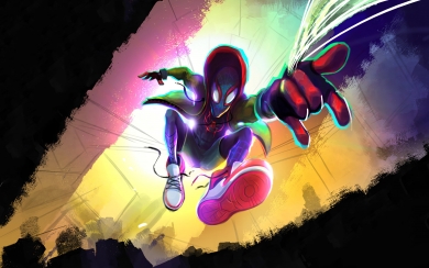 Spider-Man Miles Superhero Digital Art HD Wallpaper