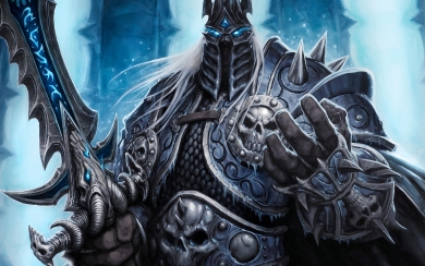 The Lich King Majestic Art from World of Warcraft HD Wallpaper